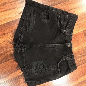Top shop ripped shorts - petite